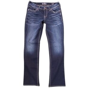 Silver Jeans 28 Suki Mid Baby Boot Sz 28 x 31" Inseam